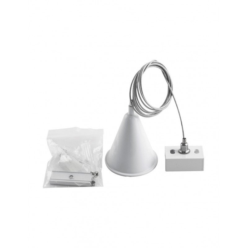 Kit de suspensión para carril blanco REF LFOCAC09W