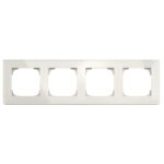 Marco 4 Elementos Cristal Blanco 8574 CB Niessen Sky