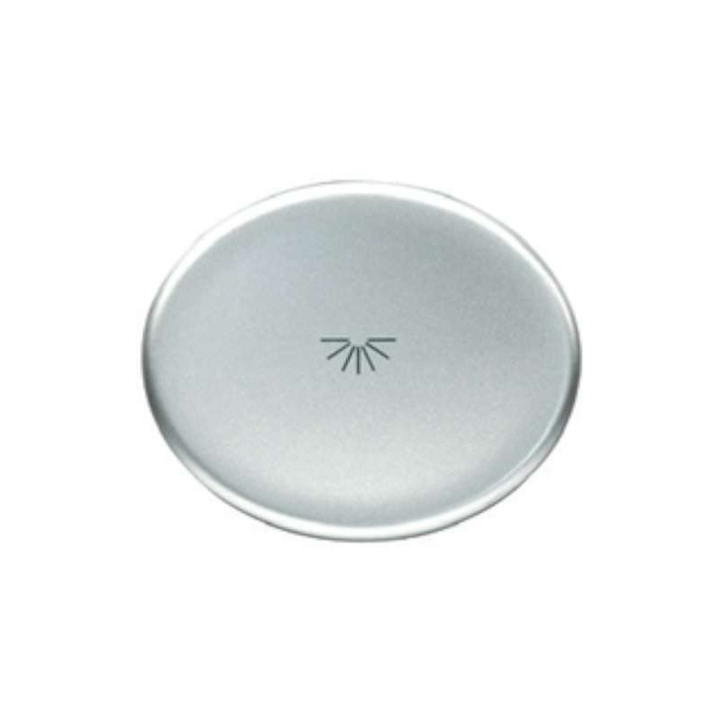 Tecla pulsador luz NIESSEN TACTO5504.2 PL PLATA