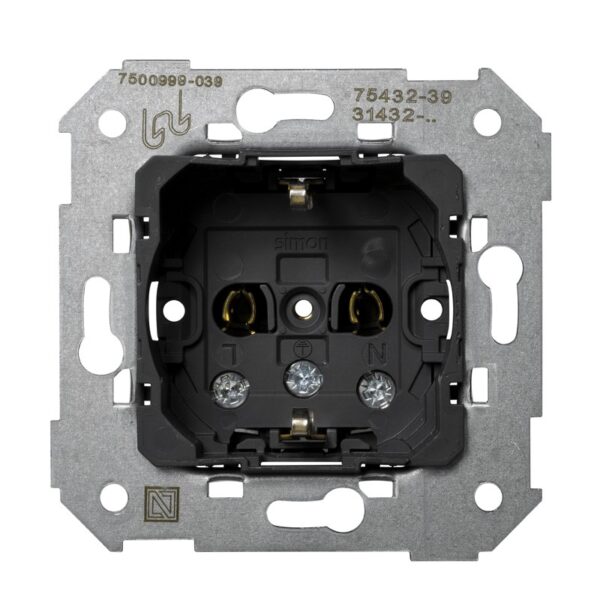 Base bipolar schuko + TT lateral COMPATIBLE MODELO NUEVO 1 Base bipolar schuko + TT lateral COMPATIBLE MODELO NUEVO