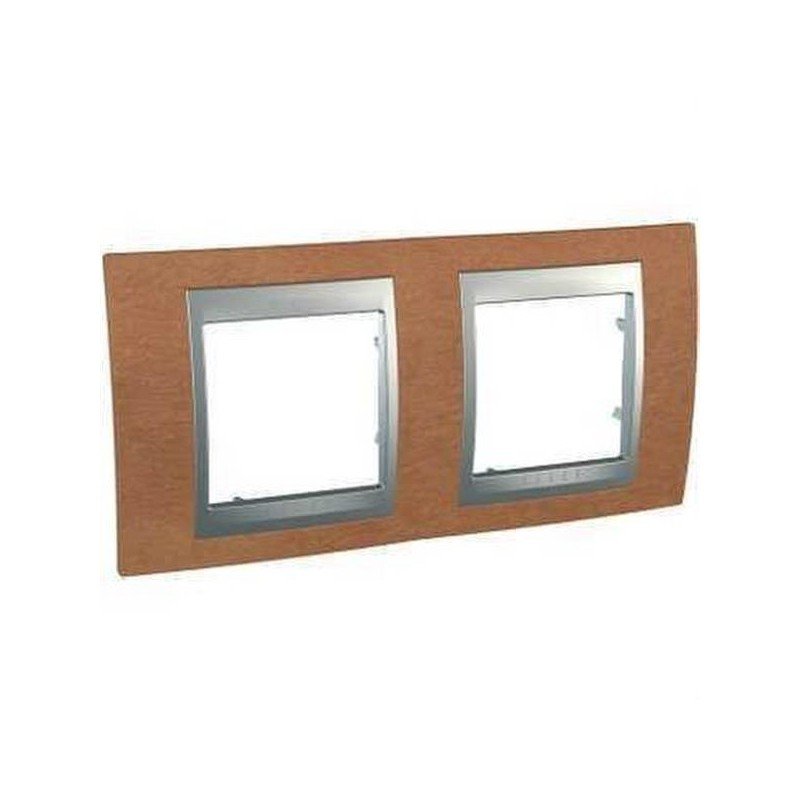 Marco Unica Top con 2 elementos horizontal cerezo U66.004.0M2