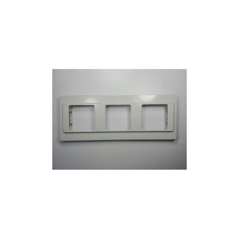 MARCO 3 ELEMENTOS LISSA EN COLOR MARFIL HORIZONTAL 5173 BM