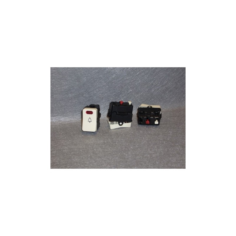 PULSADOR TIMBRE CON LAMPARITA NIESSEN 10A. 250V
