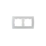 Marco Gris blanco 1 elemento 82621-33 serie 82 Simon