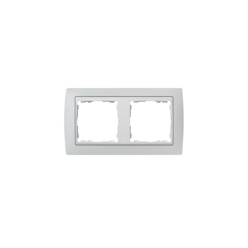 Marco Gris blanco 1 elemento 82611-33 serie 82 Simon