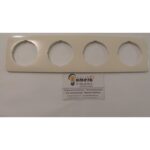 PLACA 4 ELEMENTOS BLANCO 32640-31 simon 32