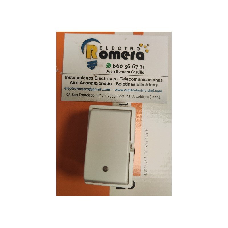 SCHNEIDER 3000NL-B EUROPOLI Interruptor UNIPOLAR 16A Lumino