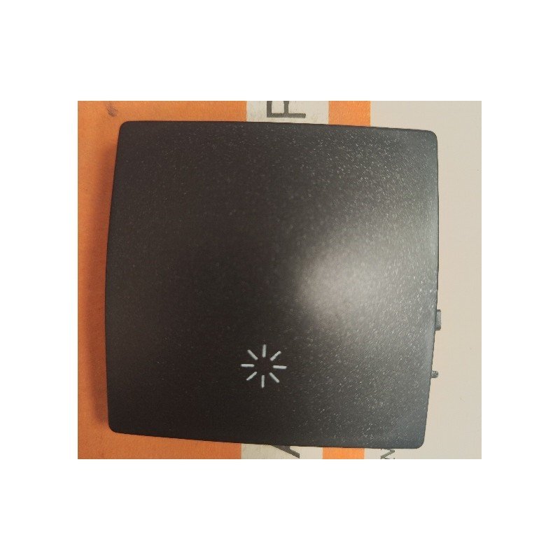 SM-180 Tecla Pulsador . Luz Negro 70916.47