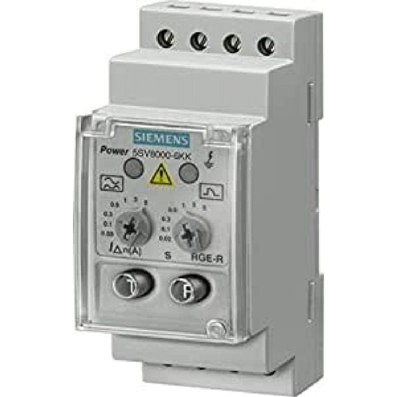 Siemens 5SV8000-6KK - Rele analógico 2 módulos