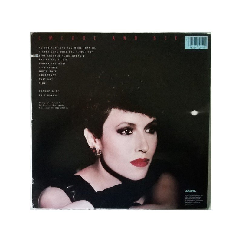 Melissa Manchester ‎– Emergency