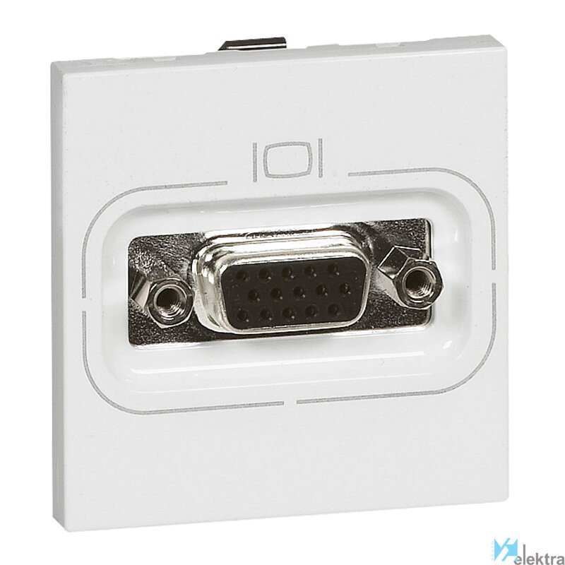 LEGRAND 078757 MOSAIC II TOMA VGA HD15 2M