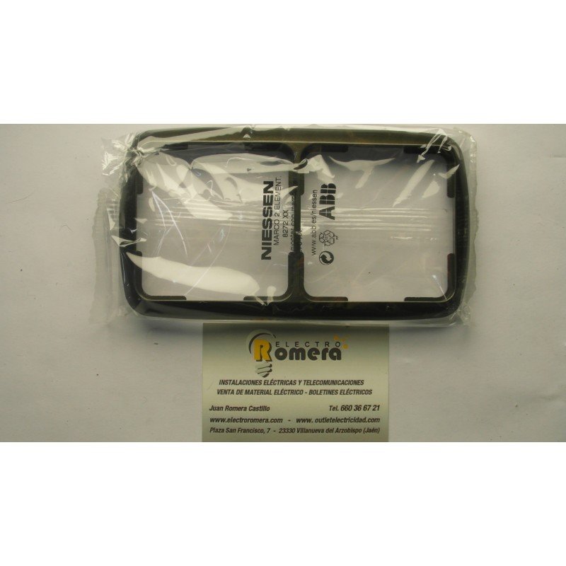 MARCO 2 ELEMENTOS BRONCE 8272 BR reacondicioado