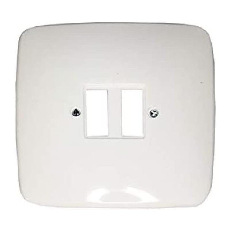 PLACA 2 ELEMENTOS DE LA SERIE SOLERA EMPOTRAR 421