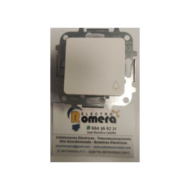 PULSADOR SIMBOLO TIMBRE 5104 BA