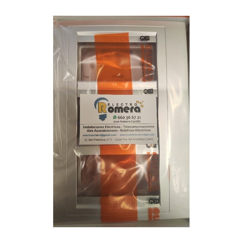 PUERTO DE TRABAJO EMPOTRAT 3 C ALUMINIO U22.734.30