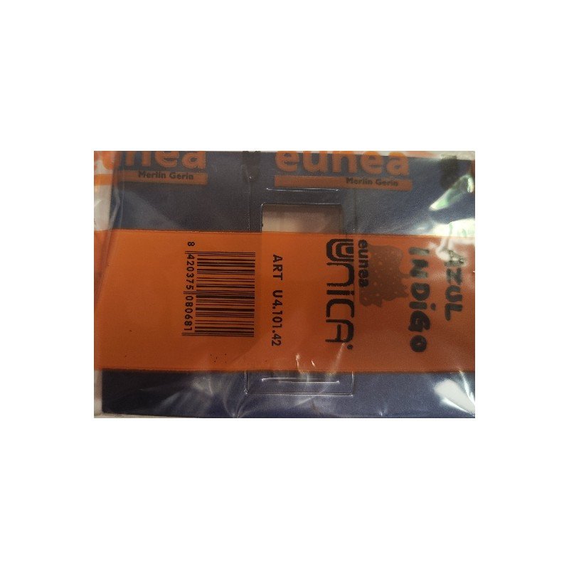 MARCO DE 1 ELEMENTO DE UN MODULO AZUL INDIGO U4.101.42