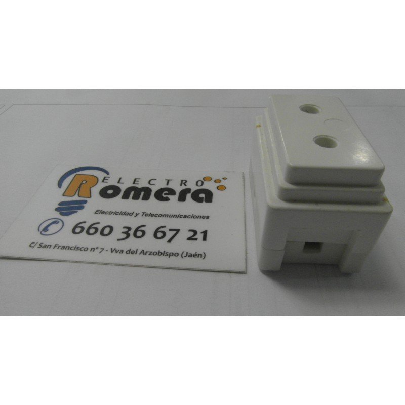 BASE ENCHUFE BIPOLAR GRIS 10/16A 250V EUNEA/METROPOLI  BJC 3165-G
