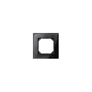 Marco 1 elem. elegance cristal Negro MTN404103