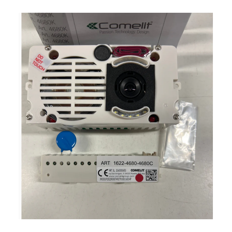 COMELIT 4680C Unidad de audio/vídeo de 2 hilos con cámara CCD gran angular