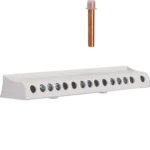 KJ15NB Barra de neutro suplementaria, 125A, 1x35 + 3x25/11x10 mm² HAGER