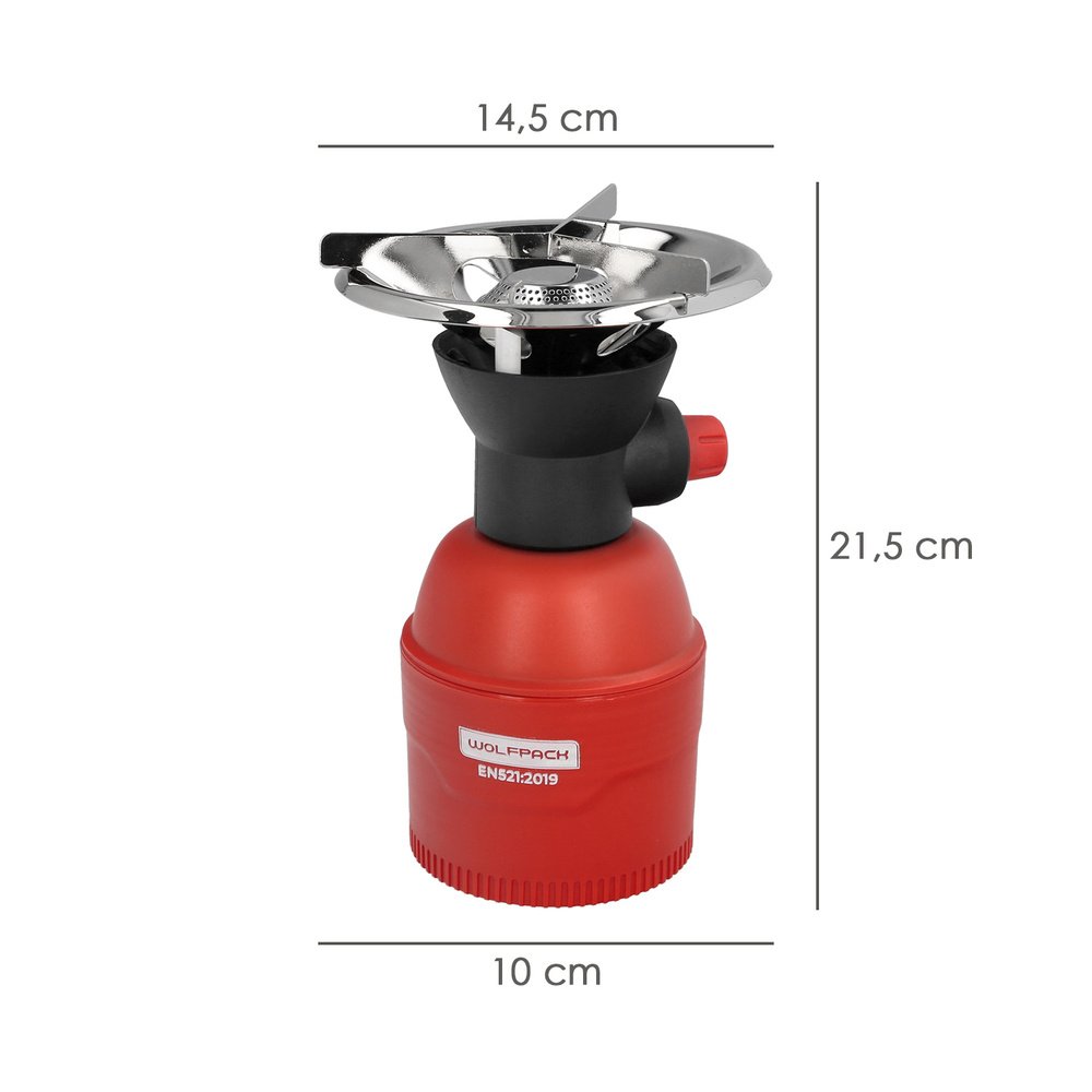 Hornillo Gas Cartucho Piezo Electrico