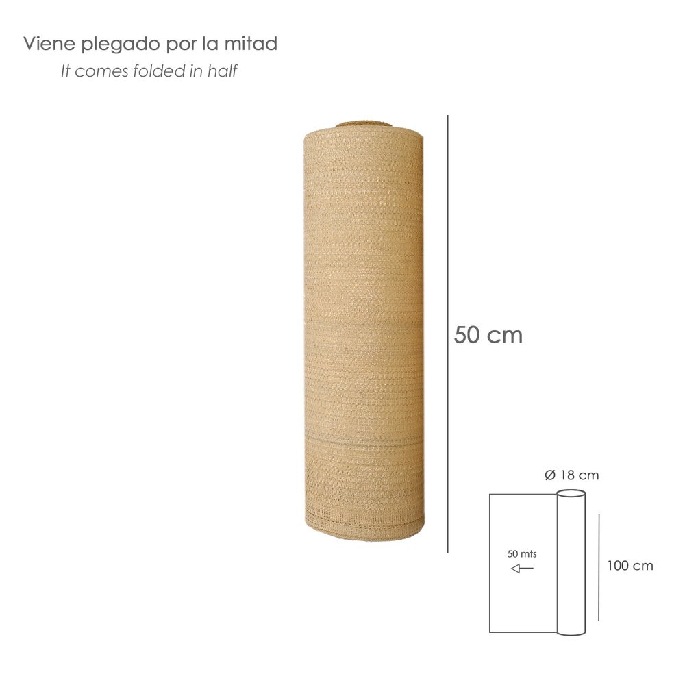 Malla Sombreo Rollo