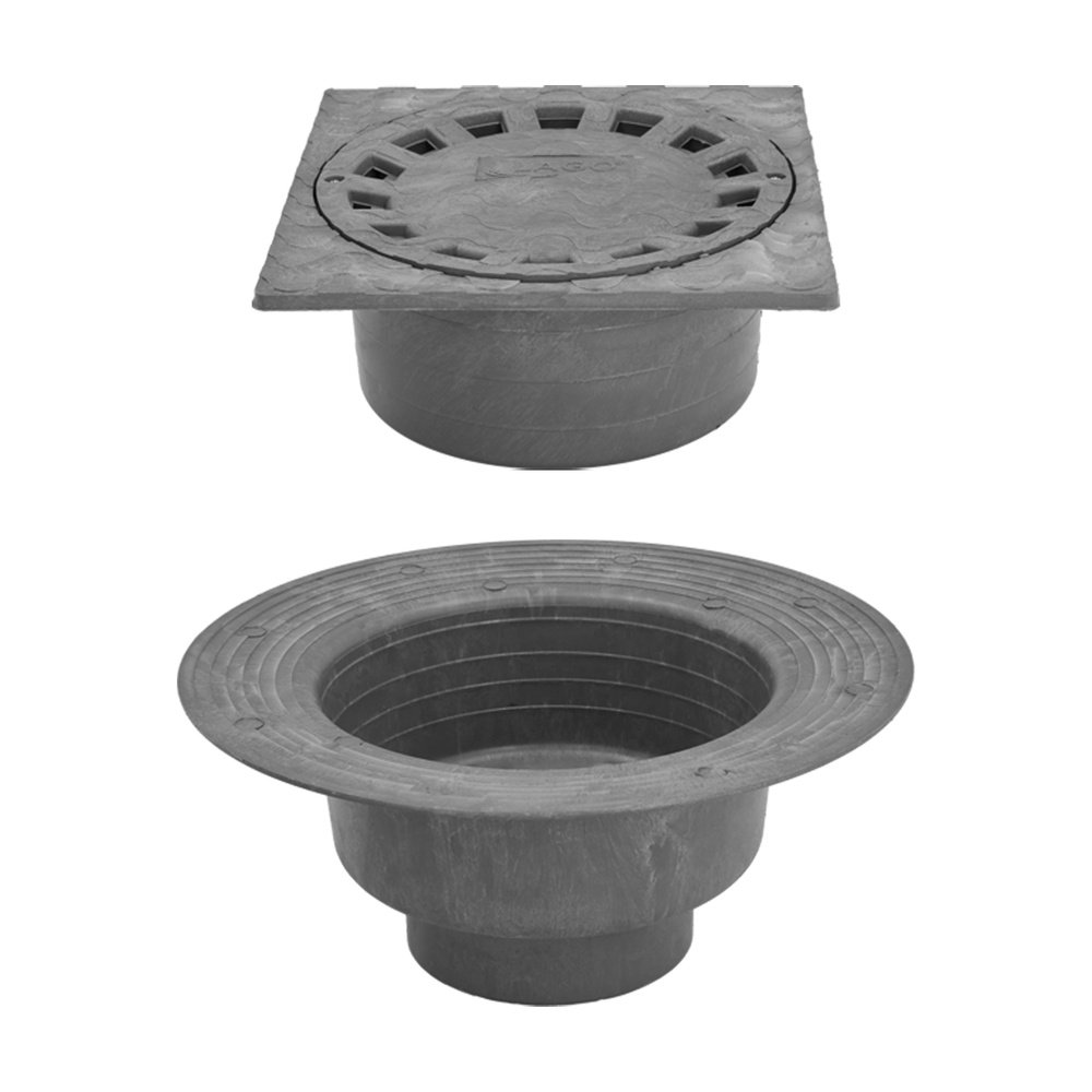 Caldereta Sifonica Pvc 200x200 mm. / Salida Ø 90-110 mm. 5 Caldereta Sifonica Pvc 200x200 mm. / Salida Ø 90-110 mm.
