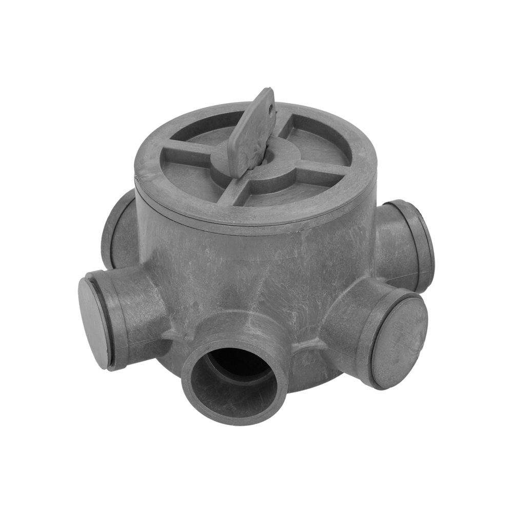Bote Sifónico PVC Tuberias Ø 110 mm. Salidas Ø 50 y 40 mm. Altura 105 mm. 3 Bote Sifónico PVC Tuberias Ø 110 mm. Salidas Ø 50 y 40 mm. Altura 105 mm.