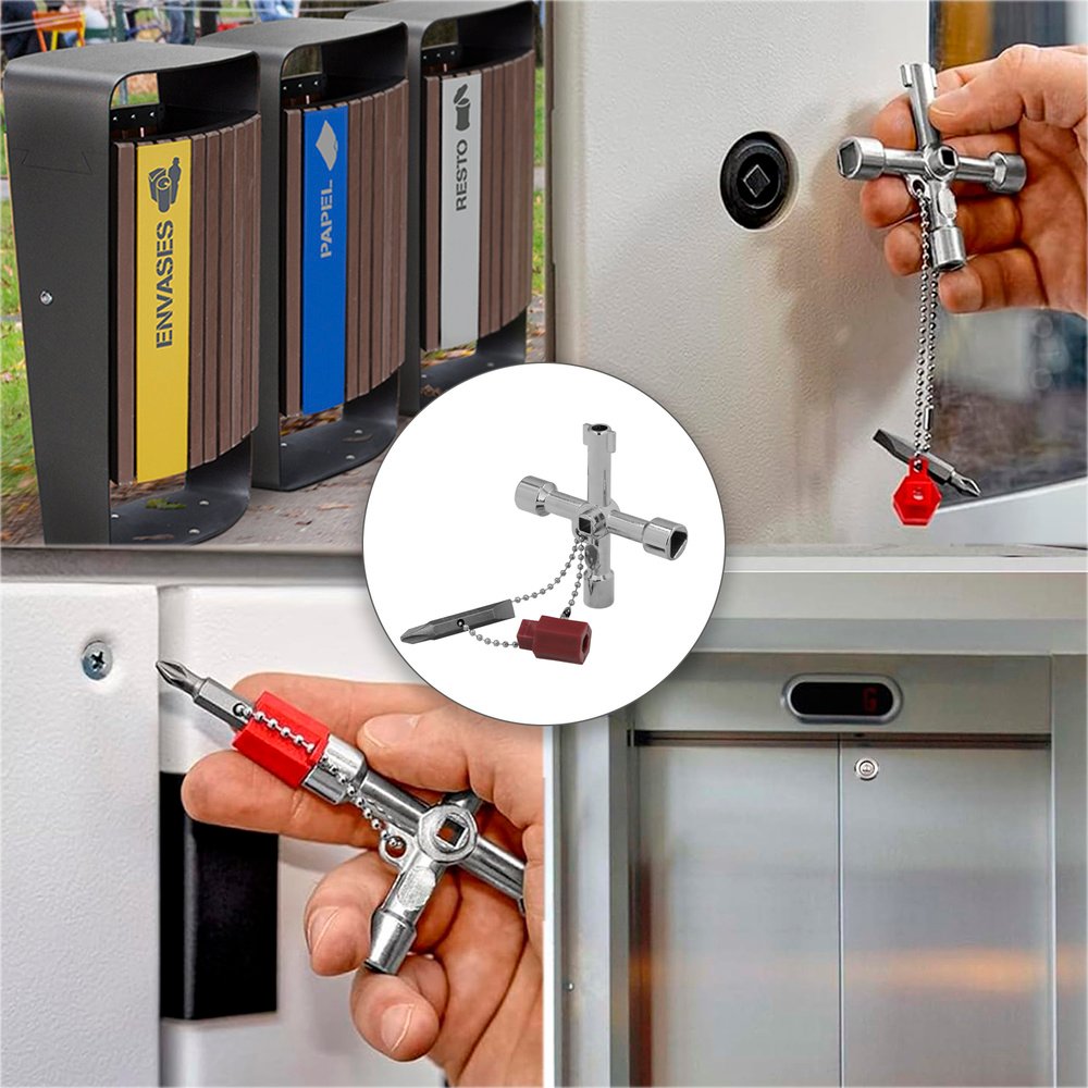 Llave De Cabina - Agua, Gas, Electricidad 5 Llave De Cabina - Agua, Gas, Electricidad