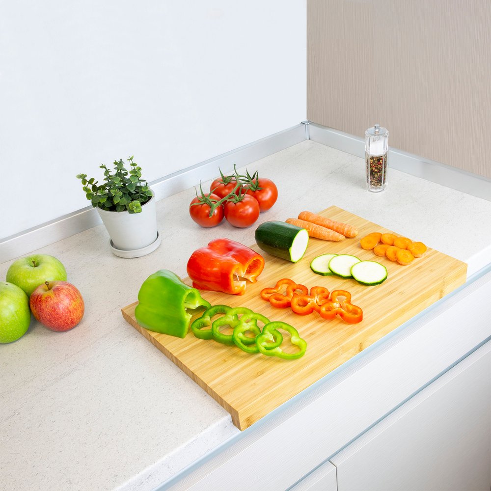 Tabla Cortar Cocina Fabricada En Madera De Bambu 100% Con Borde 46x30,5 cm.Tabla Cortar,Carne Pescado,Verduras,Frutas,Alimentos 3 Tabla Cortar Cocina Fabricada En Madera De Bambu 100% Con Borde 46x30,5 cm.Tabla Cortar,Carne Pescado,Verduras,Frutas,Alimentos