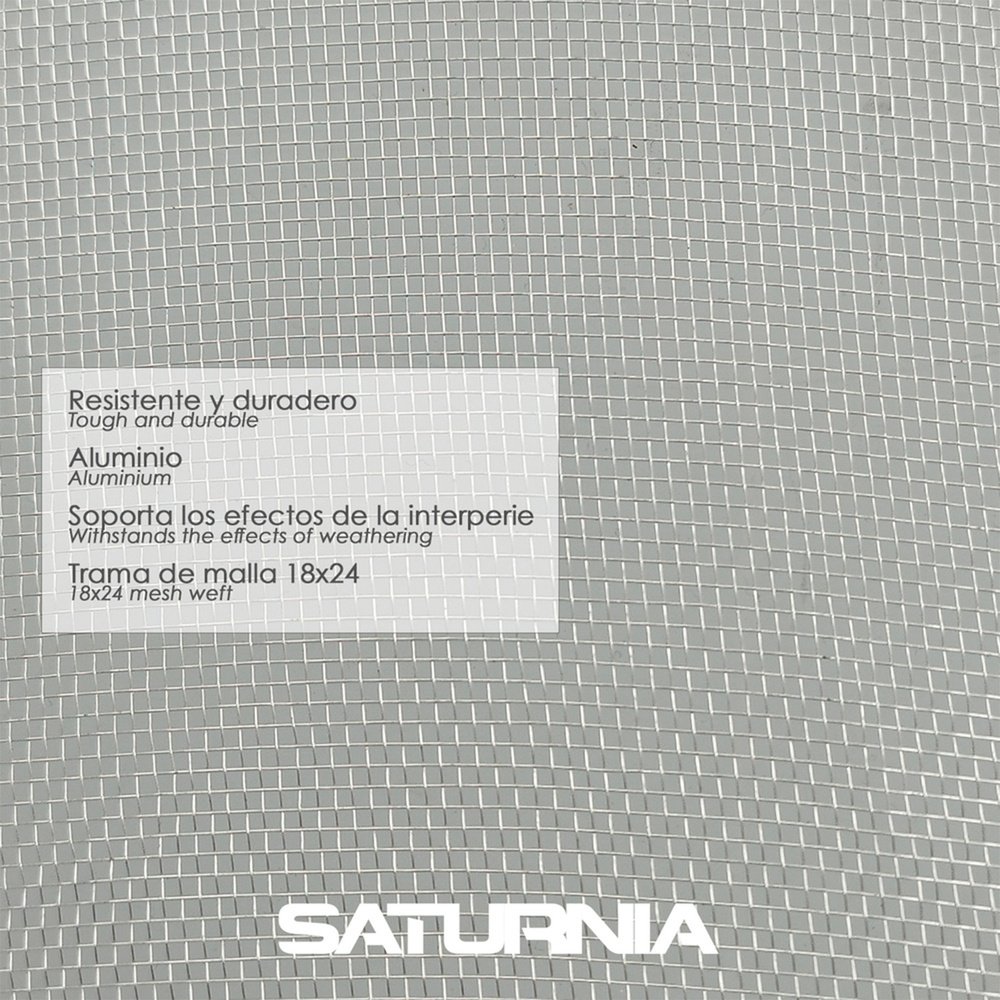 Tela Mosquitera Fibra Vidrio Gris 18x16