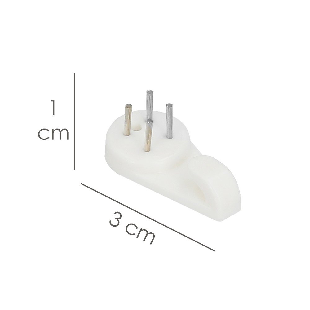 Cuelga Cuadros Gancho Pequeño (Blister 4 unidades) Clavar 2 Cuelga Cuadros Gancho Pequeño (Blister 4 unidades) Clavar