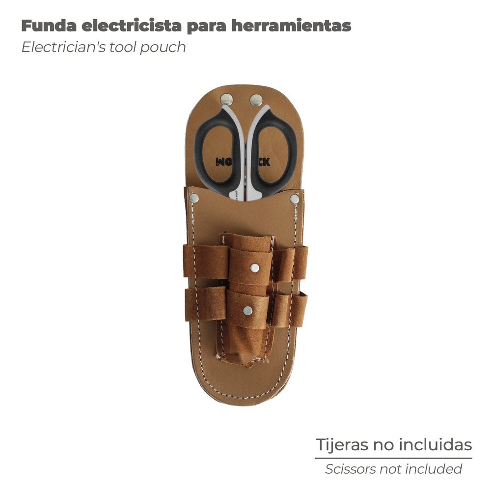 Funda Electricista Herramientas Piel 3 Funda Electricista Herramientas Piel