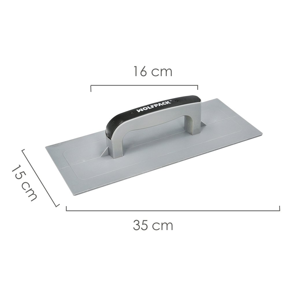 Talocha Plastico 35 x 15 Cm. Base almenada Gris 2 Talocha Plastico 35 x 15 Cm. Base almenada Gris