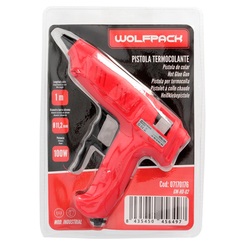 Pistola Termocolante Wolfpack-IDE 100 W. / 11,5 mm. Industrial 4 Pistola Termocolante Wolfpack-IDE 100 W. / 11,5 mm. Industrial