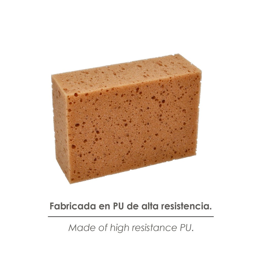 Esponja Obra Albañil Limpieza Solador Profesional 16 x 11 cm. 3 Esponja Obra Albañil Limpieza Solador Profesional 16 x 11 cm.
