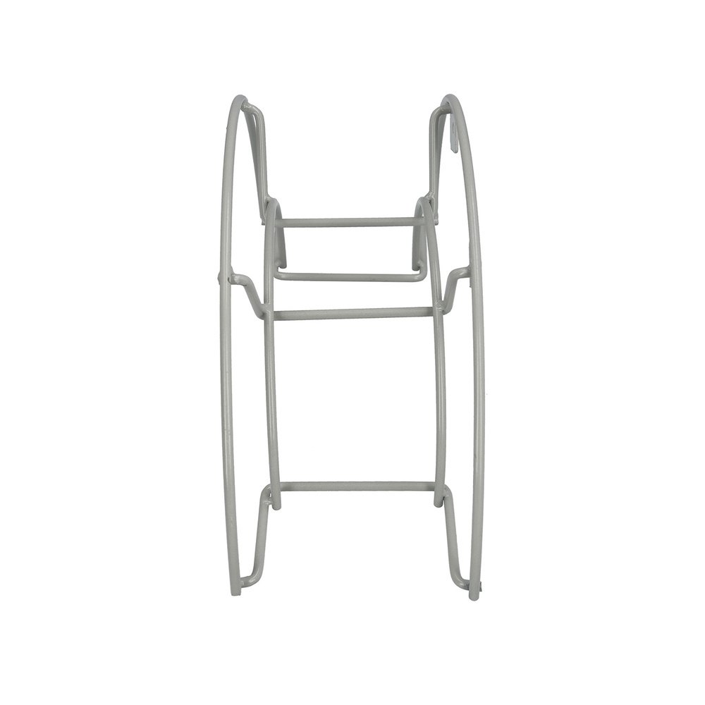Soporte Manguera Pared Metalica 1/2 Luna Color Gris