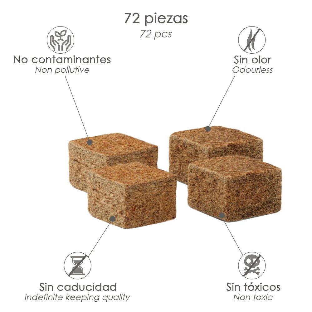 Pastillas Encendido Barbacoas Ecologicas 72 Piezas, No Toxico, Sin Olor, Favorable Medio Ambiente 2 Pastillas Encendido Barbacoas Ecologicas 72 Piezas, No Toxico, Sin Olor, Favorable Medio Ambiente