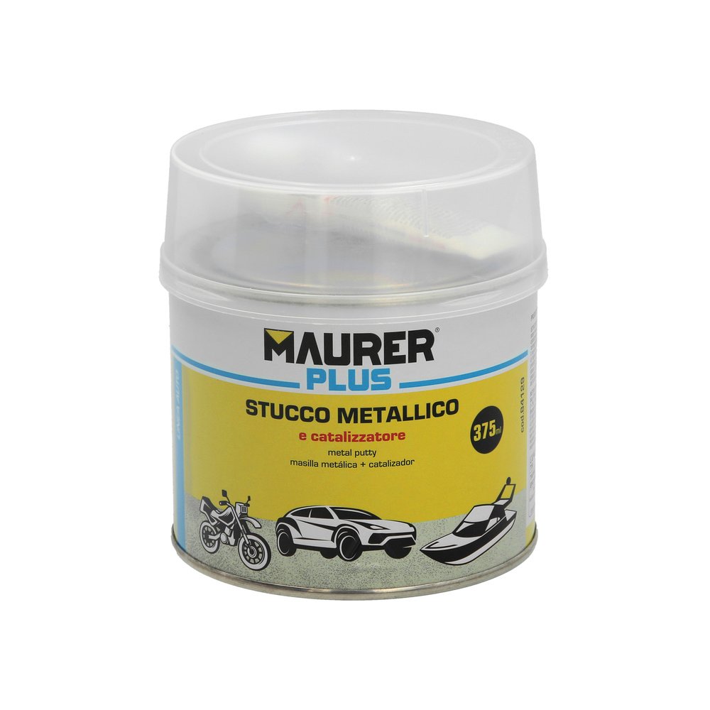 Masilla Reparadora Metales 325 Ml. Con Endurecedor. Masilla Metal, Masilla Reparacion Coches, Masilla Metalica.