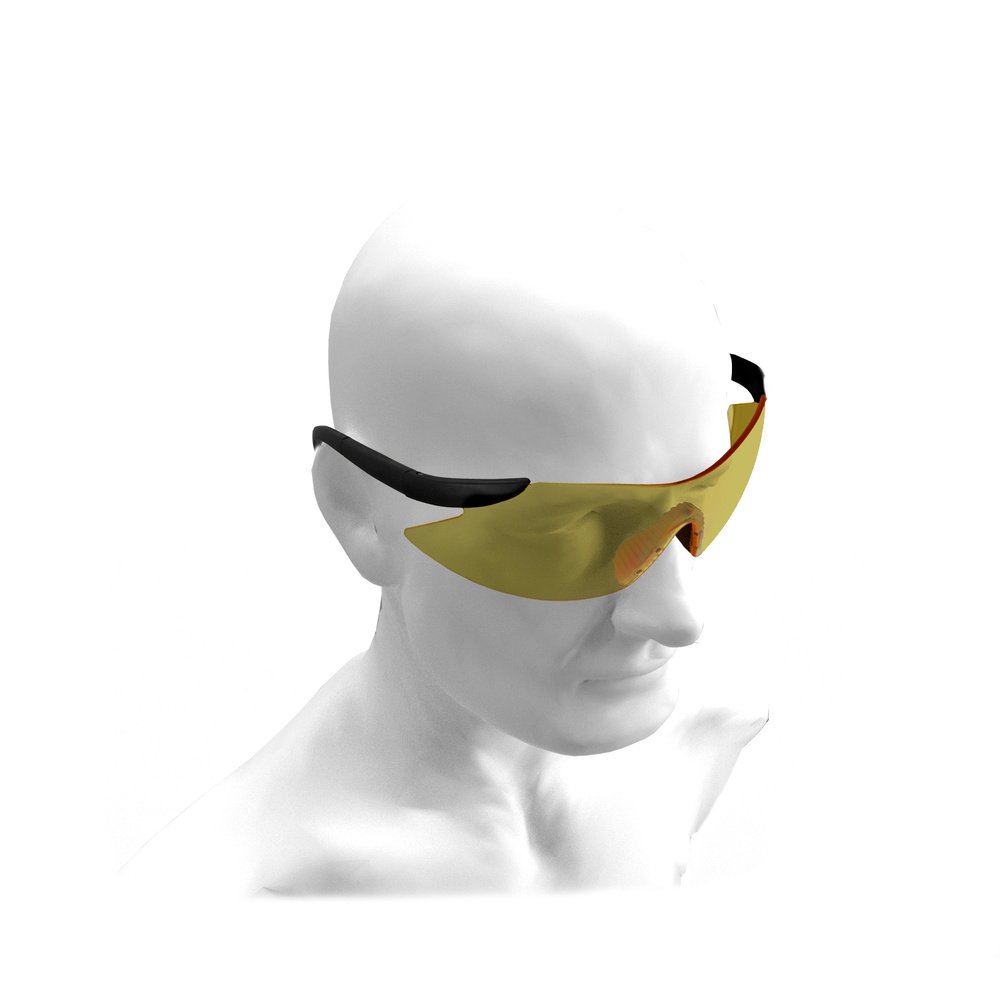 Gafas Proteccion En166 Patillas Ajustables Lentes Ambar, Puente Engomado, Homologadas EN166 5 Gafas Proteccion En166 Patillas Ajustables Lentes Ambar, Puente Engomado, Homologadas EN166