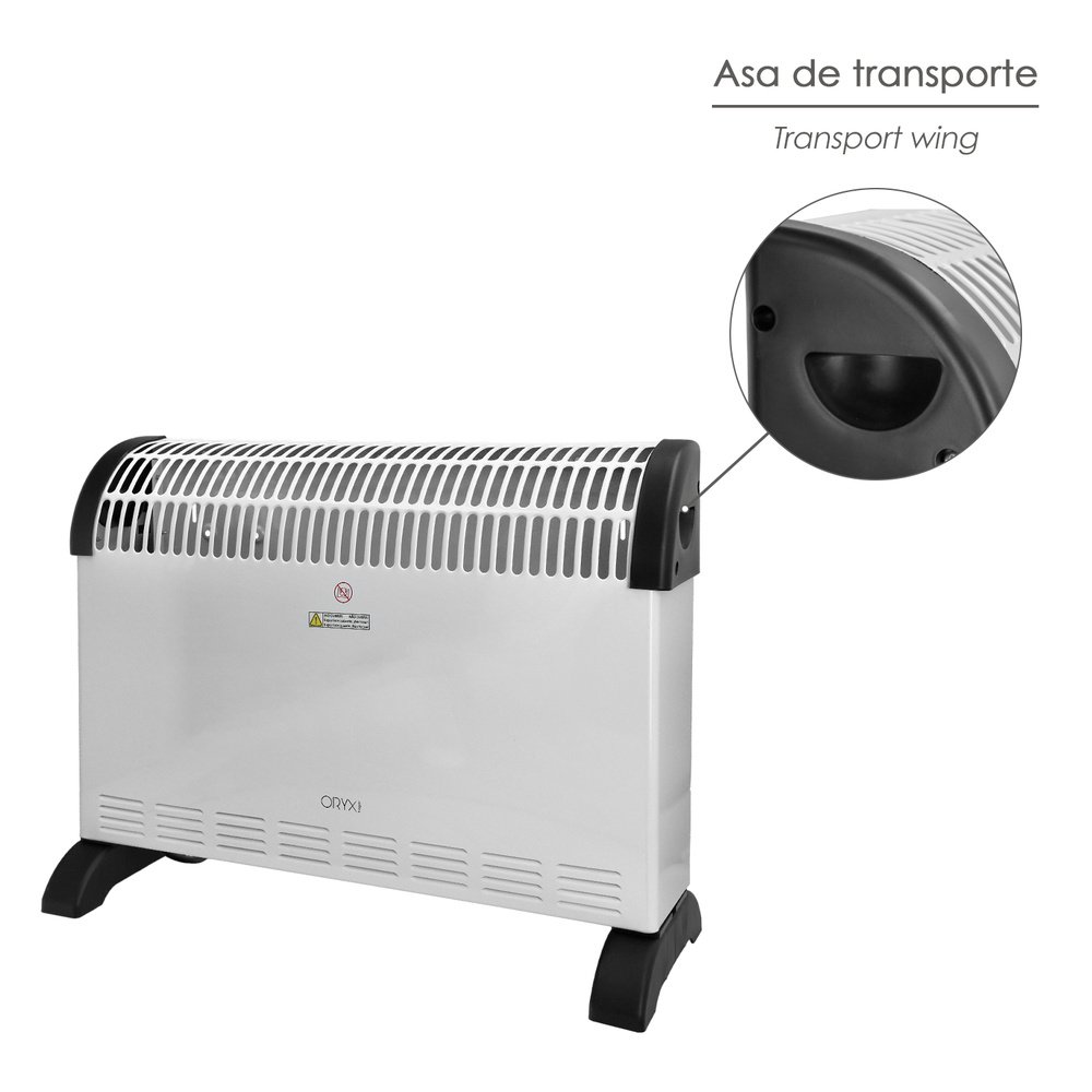 Termoconvector De Suelo potencia de 750 / 1250 / 2000w 4 Termoconvector De Suelo potencia de 750 / 1250 / 2000w