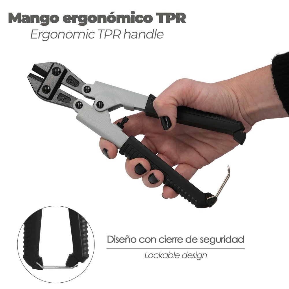 Cortarremaches 200 mm / 8" Hojas de Cromo Vanadio 5 Cortarremaches 200 mm / 8" Hojas de Cromo Vanadio