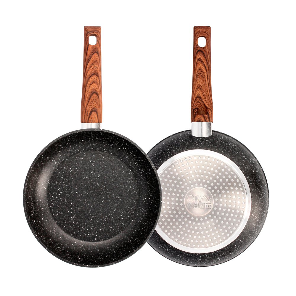 Sarten Aluminio Forjado Antiadherente Ø 24 x 5 cm. Mango Engomado / 5 capas / Acabado Piedra / Apta Para Todo Tipo de Cocinas 3 Sarten Aluminio Forjado Antiadherente Ø 24 x 5 cm. Mango Engomado / 5 capas / Acabado Piedra / Apta Para Todo Tipo de Cocinas