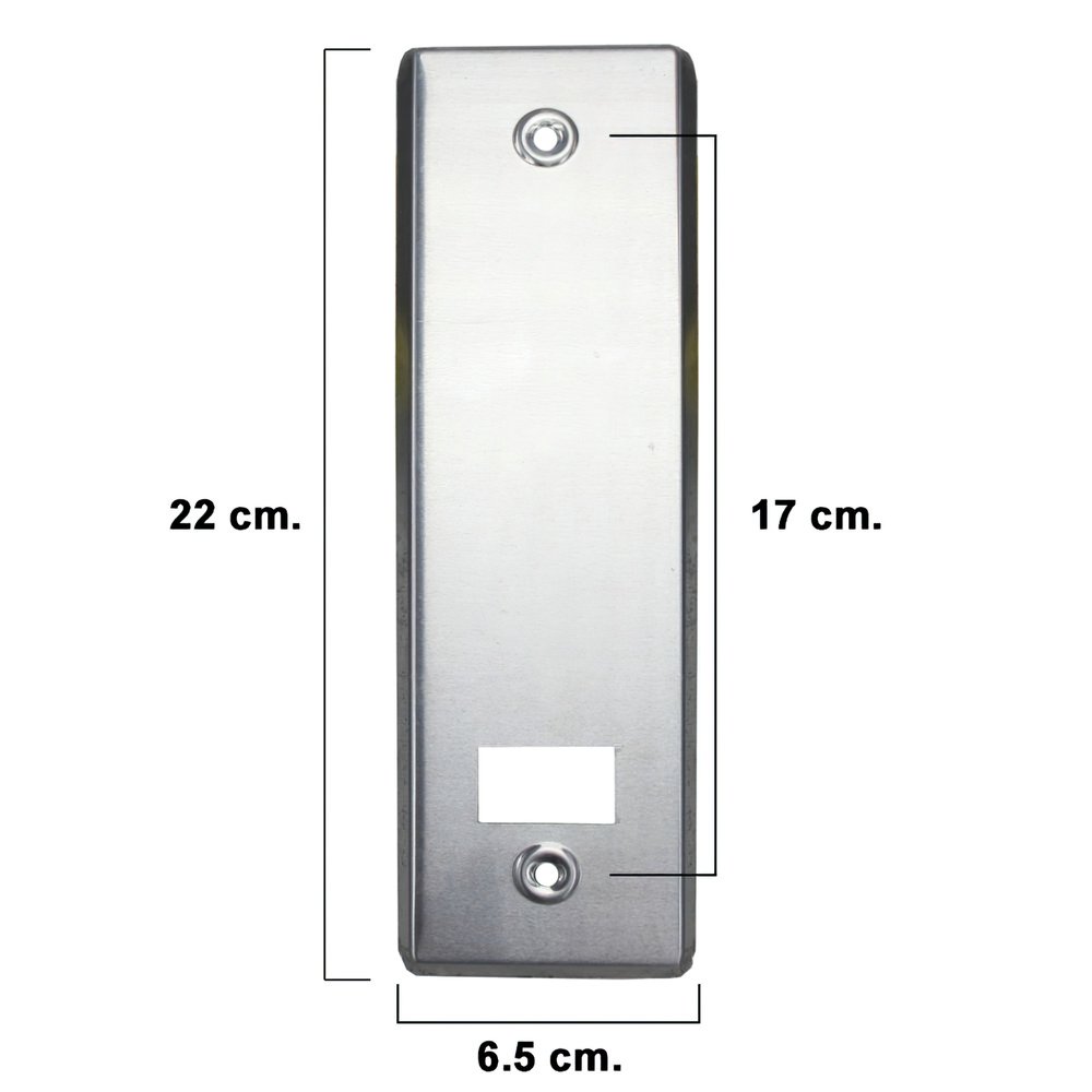 Placa Aluminio Para Recogedor Persiana 2 Placa Aluminio Para Recogedor Persiana