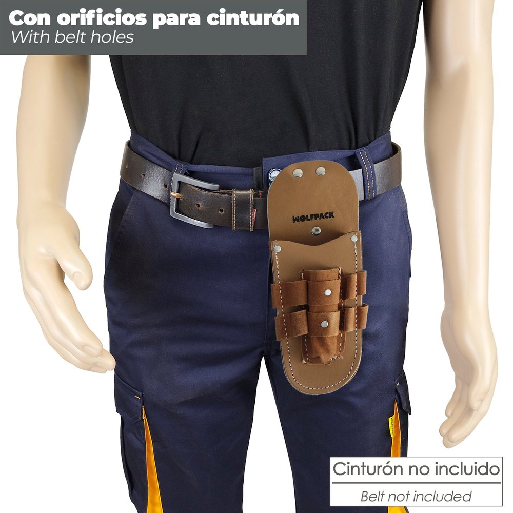 Funda Electricista Herramientas Piel 4 Funda Electricista Herramientas Piel