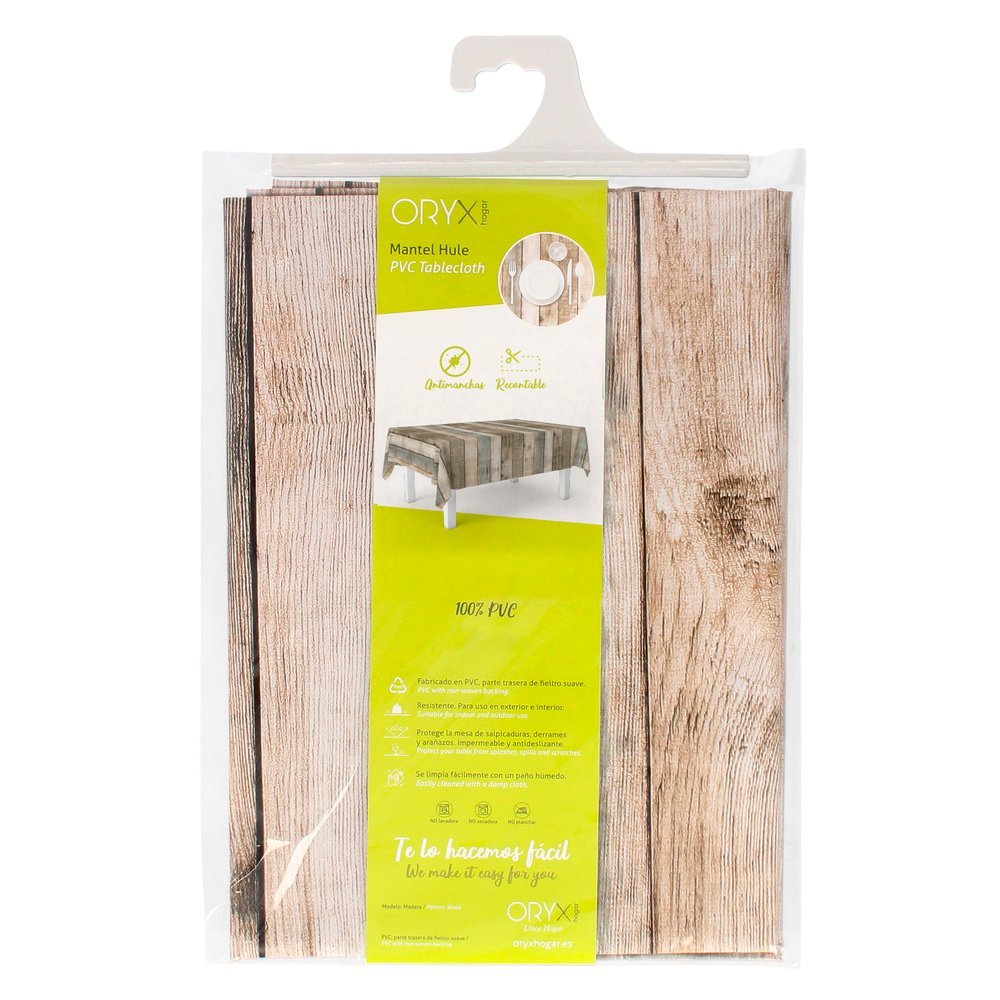 Mantel Hule Rectangular Tablones Madera Impermeable Antimanchas PVC 140 x 250 cm. Recortable Uso Interior y Exterior 4 Mantel Hule Rectangular Tablones Madera Impermeable Antimanchas PVC 140 x 250 cm. Recortable Uso Interior y Exterior
