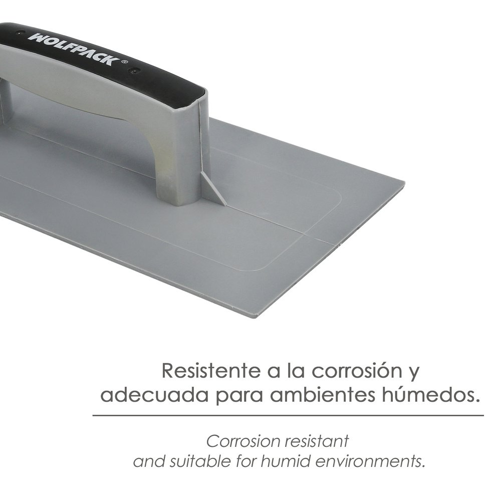 Talocha Plastico 35 x 15 Cm. Base almenada Gris 3 Talocha Plastico 35 x 15 Cm. Base almenada Gris