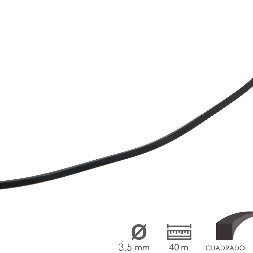 Hilo Nylon/alum.Cuadrad.Prof.3,5mm (40m)