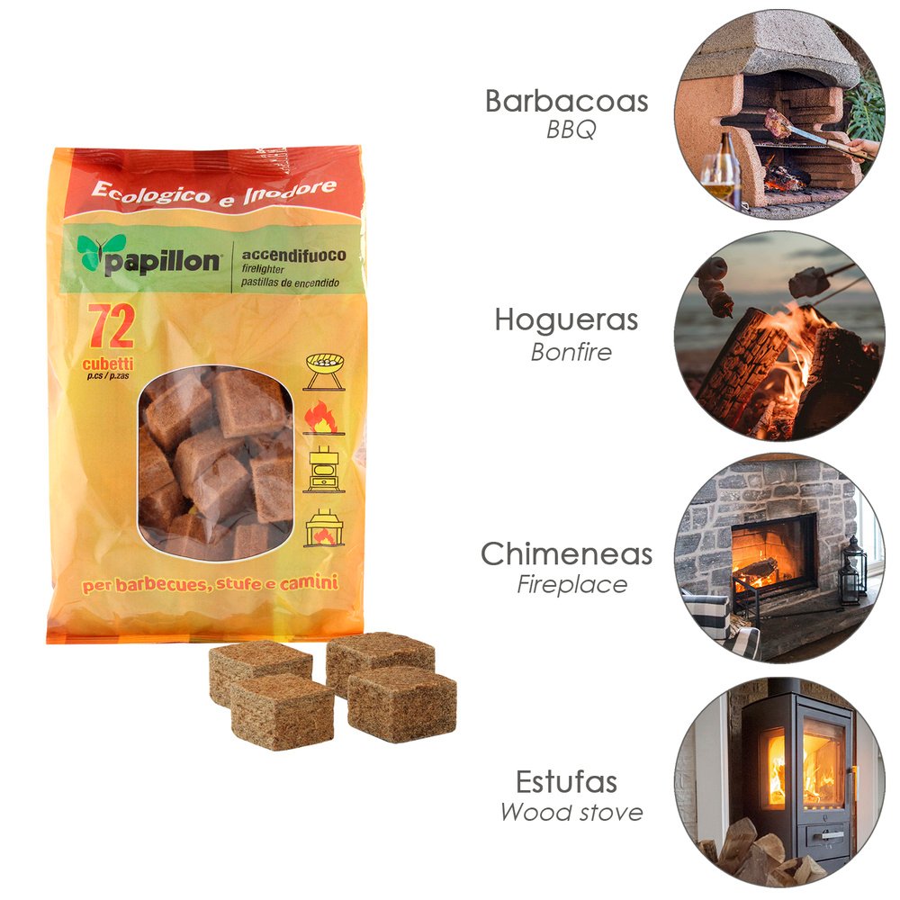 Pastillas Encendido Barbacoas Ecologicas 72 Piezas, No Toxico, Sin Olor, Favorable Medio Ambiente 4 Pastillas Encendido Barbacoas Ecologicas 72 Piezas, No Toxico, Sin Olor, Favorable Medio Ambiente