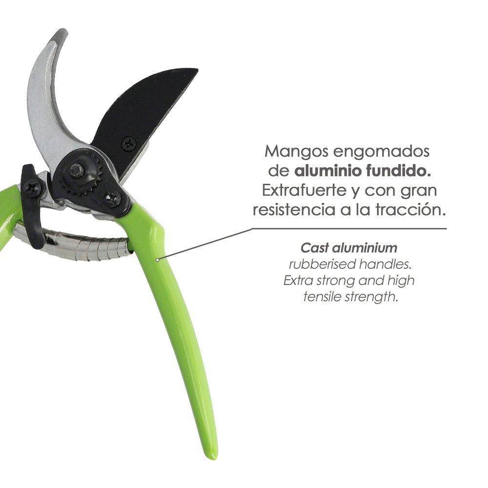 Tijeras Podar 1 Mano 200 mm. PTFE. 4 Tijeras Podar 1 Mano 200 mm. PTFE.